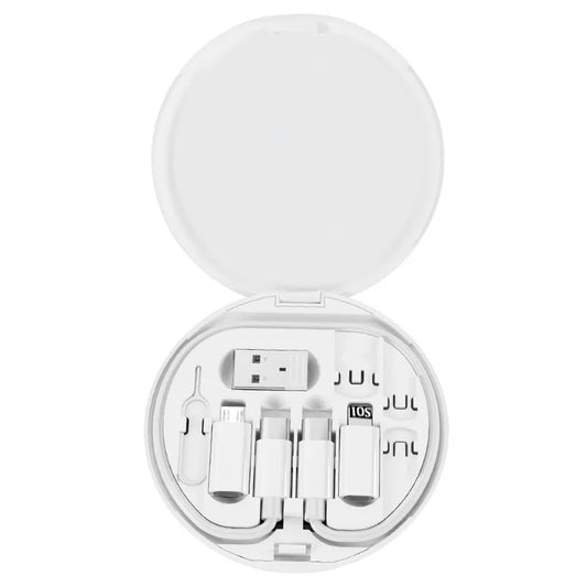 Multi USB Type C to C 60W Charging Adapter Cable Kit USB C to Lighting Conversion Set USB a & Type C to Micro/Type C/Lighting