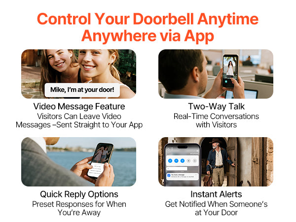 Two-way talk and instant alerts